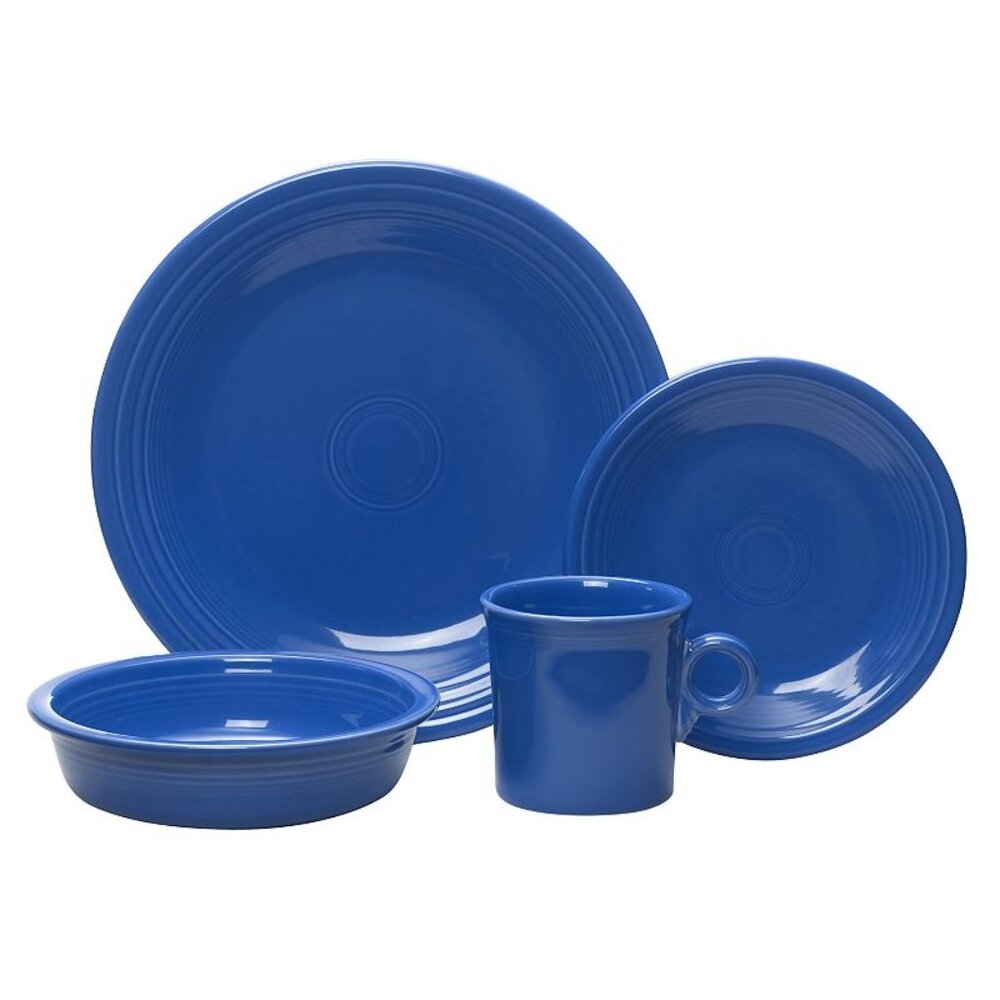 Fiesta 16 Pc. Dinnerware Set, Blue